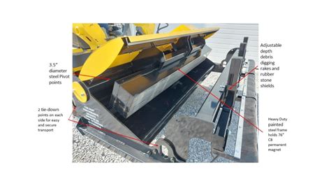 magnet chain case skid steer|ocicat magnetic skid steer.